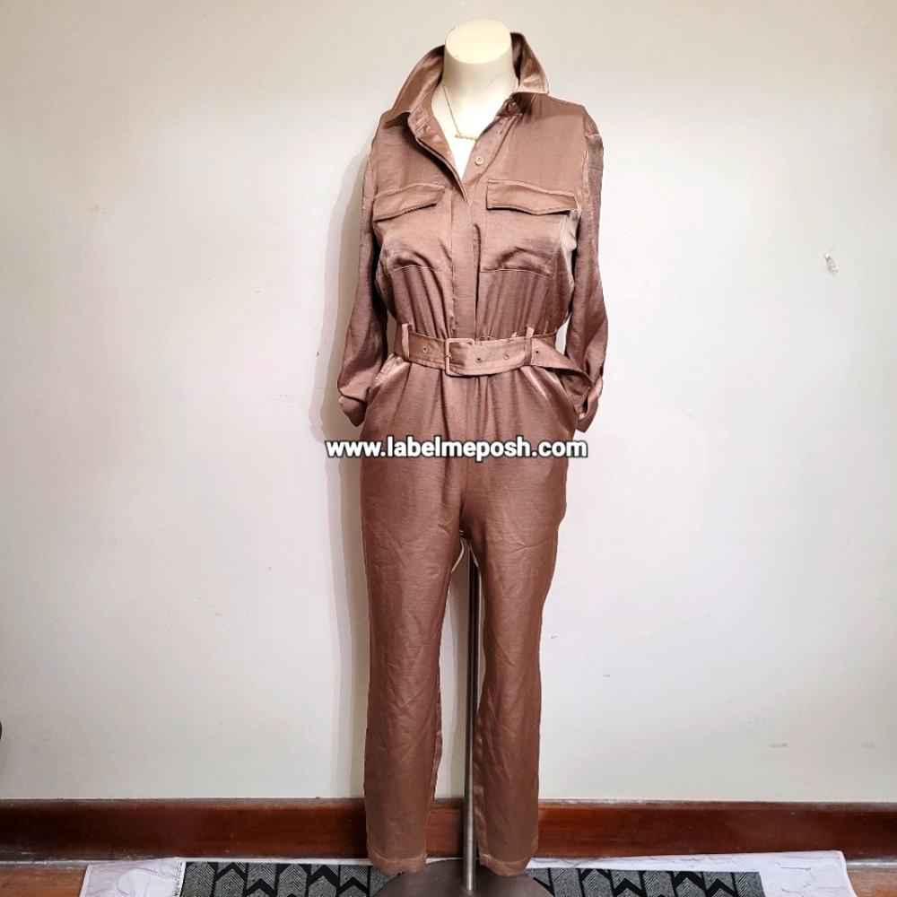 Belted Boiler Jumpsuit